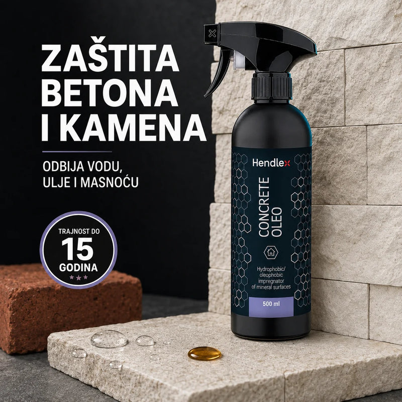 CONCRETE OLEO – zaštita betona, kamena i fasadnih površina 500 ml