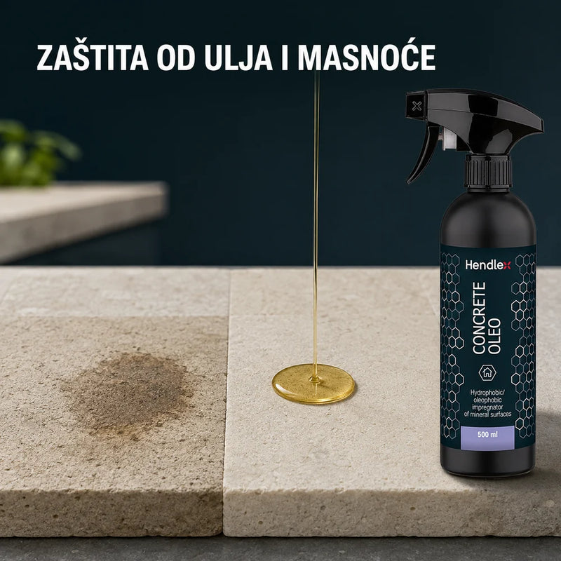 CONCRETE OLEO – zaštita betona, kamena i fasadnih površina 500 ml